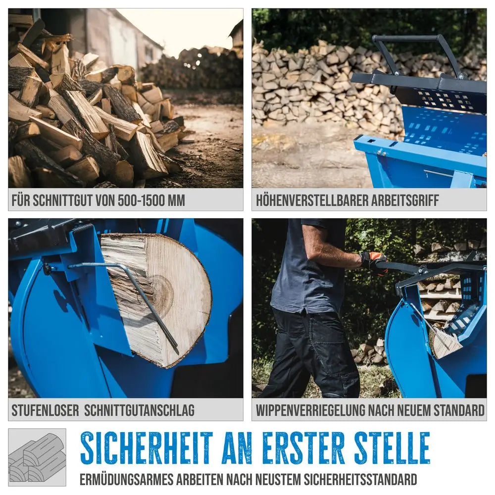 Sega basculante a benzina Güde BWS 700 ā 6,6 CV, lama 700 mm