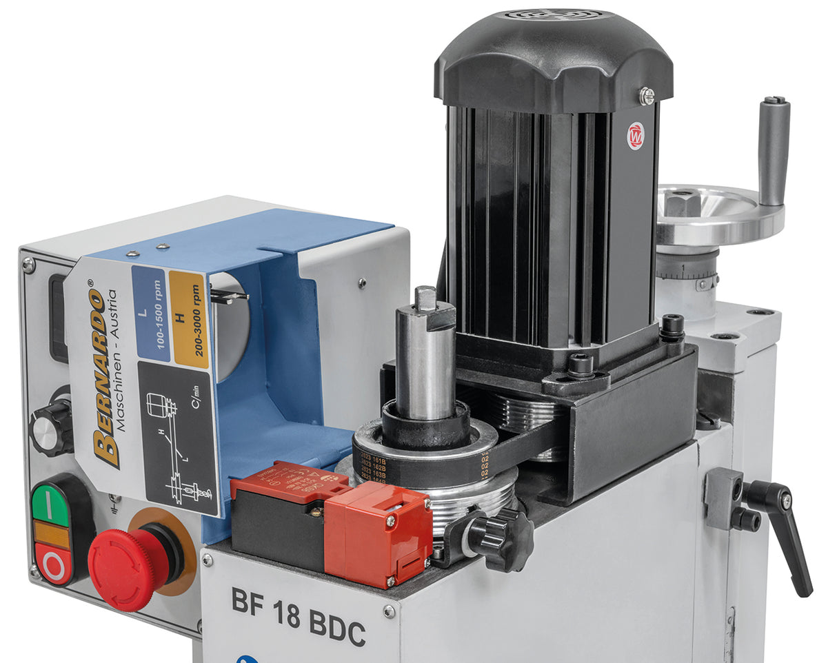 Trapano fresatrice Bernardo BF 18 BDC ā Potente e preciso con display digitale