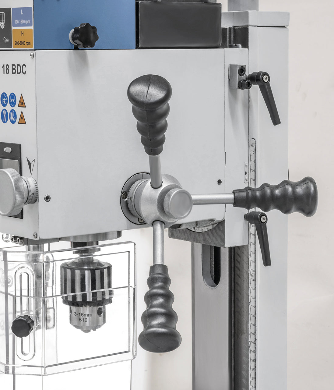 Trapano fresatrice Bernardo BF 18 BDC ā Potente e preciso con display digitale