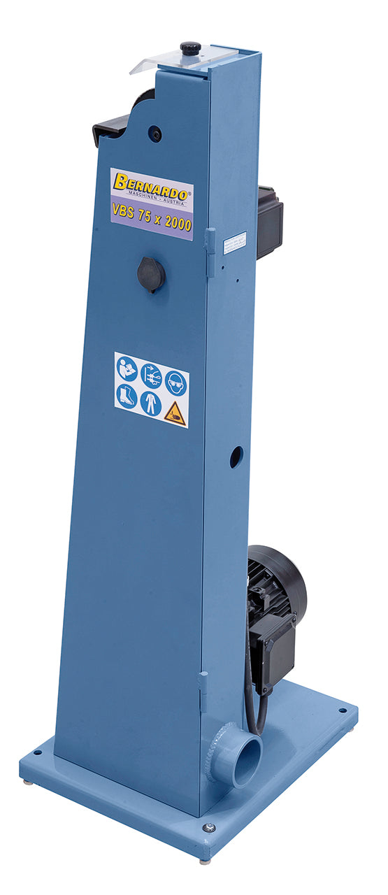 Levigatrice a nastro Bernardo VBS 75 x 2000 ā Potente e versatile