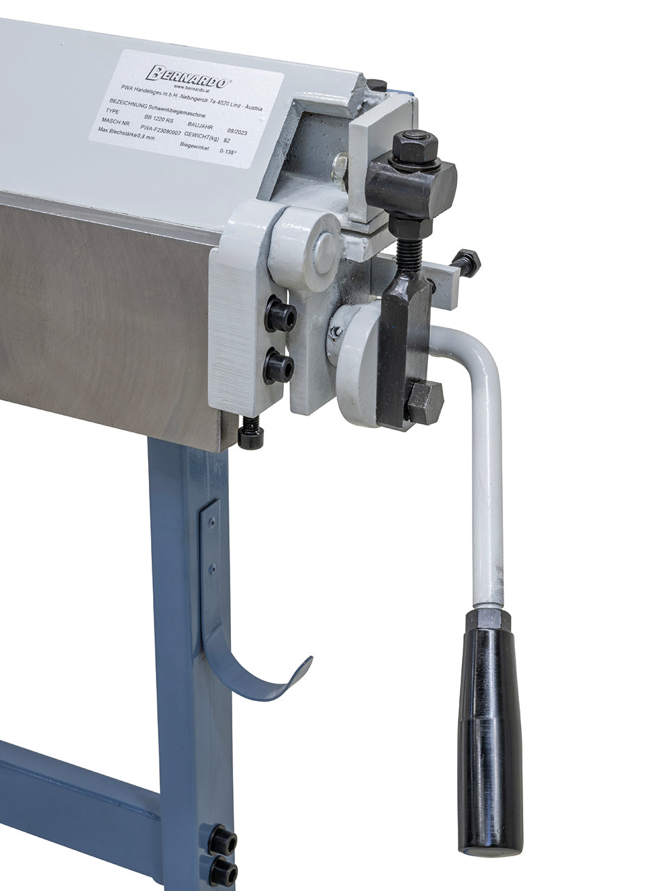 Bernardo BB 1220 RS ā Piegatrice manuale con cesoia