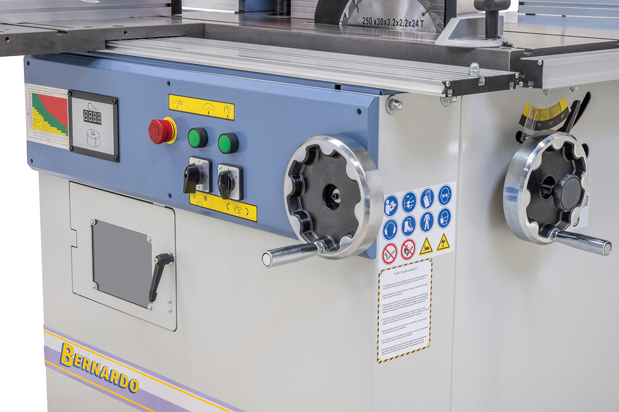 Sega-fresa combinata Bernardo FK 250 R 400V ā Compatta e precisa