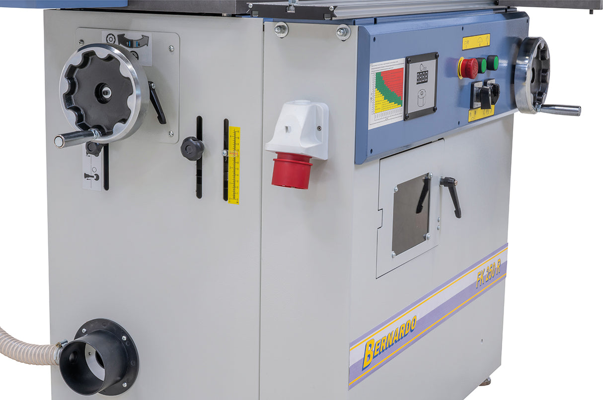 Sega-fresa combinata Bernardo FK 250 R 400V ā Compatta e precisa