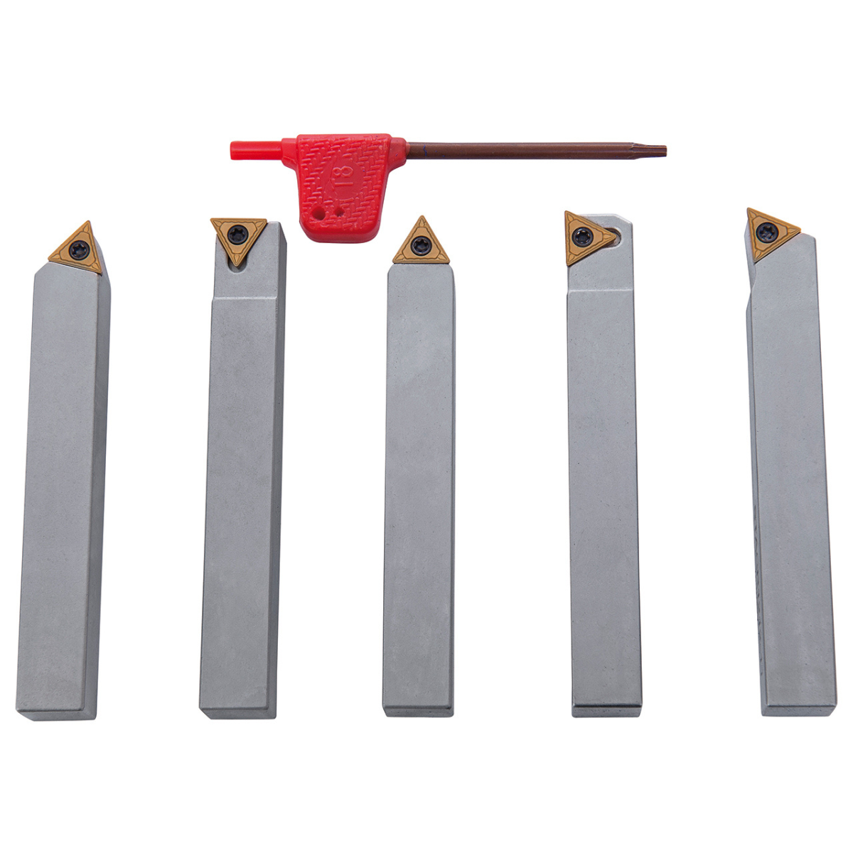 Utensile da tornio con placchette amovibili HM 12 mm