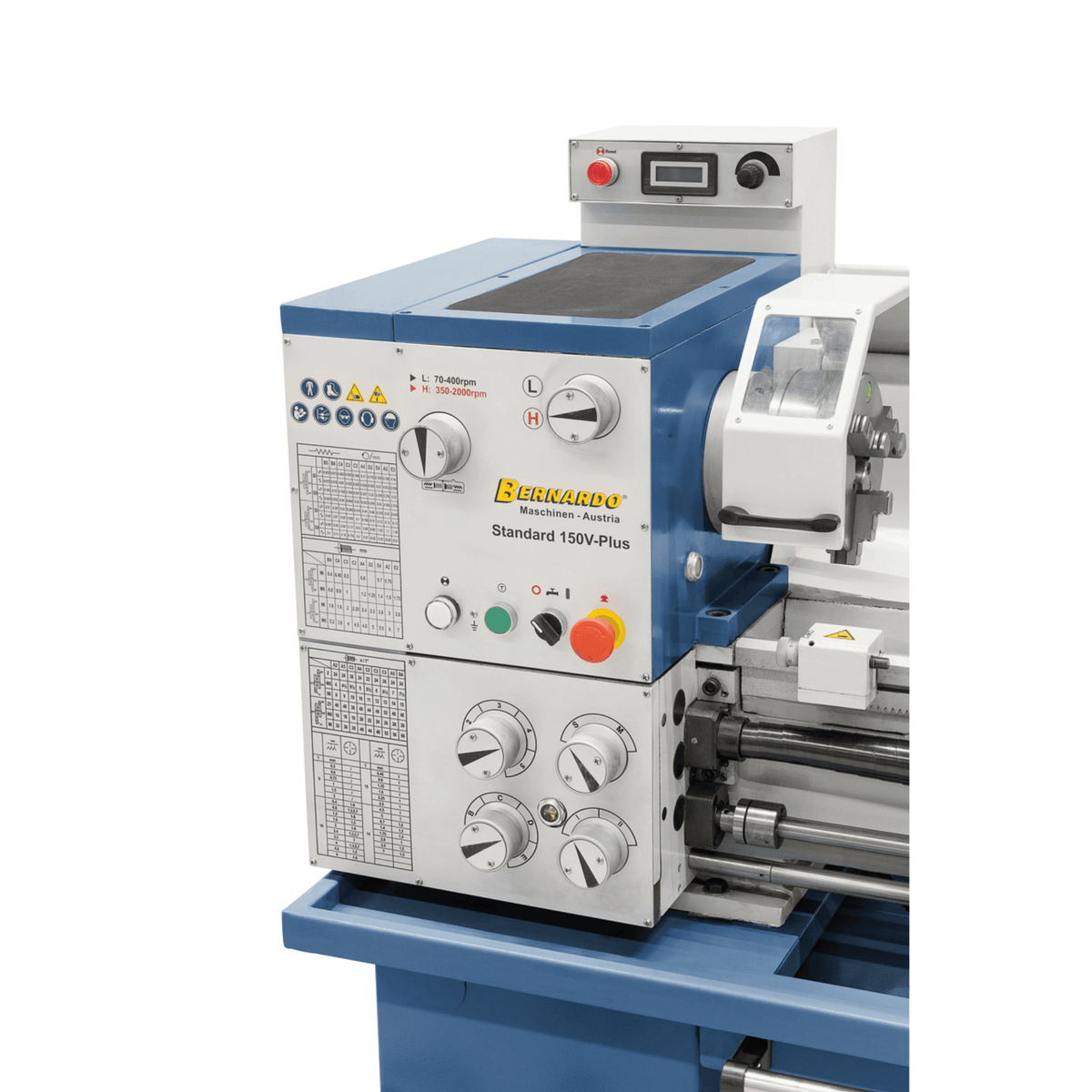 Stružnica Bernardo Standard 150 V-Plus z elektronskim variatorjem