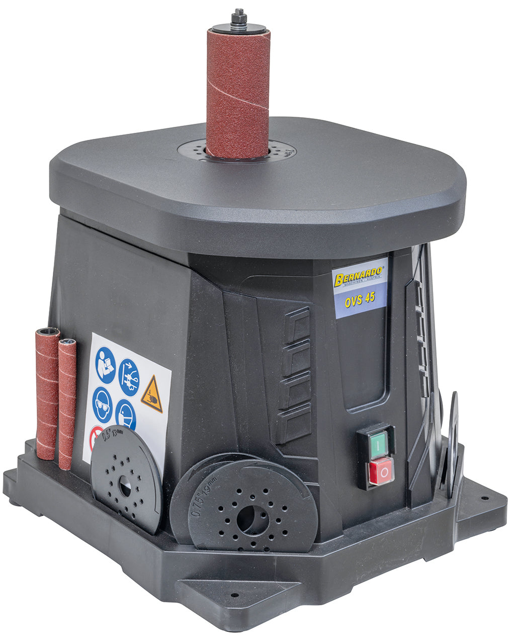 Levigatrice a mandrino oscillante Bernardo OVS 45 ā Compatta e versatile