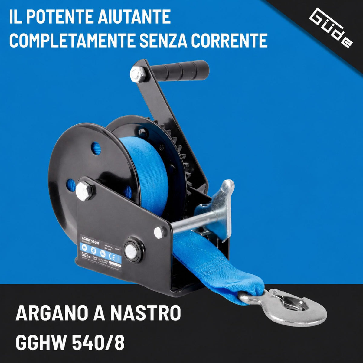 Vitlo s trakom Güde GGHW 540/8