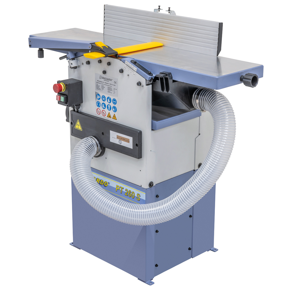 Bernardo PT 260 S ā Pialla filo e spessore 260 mm con albero elicoidale