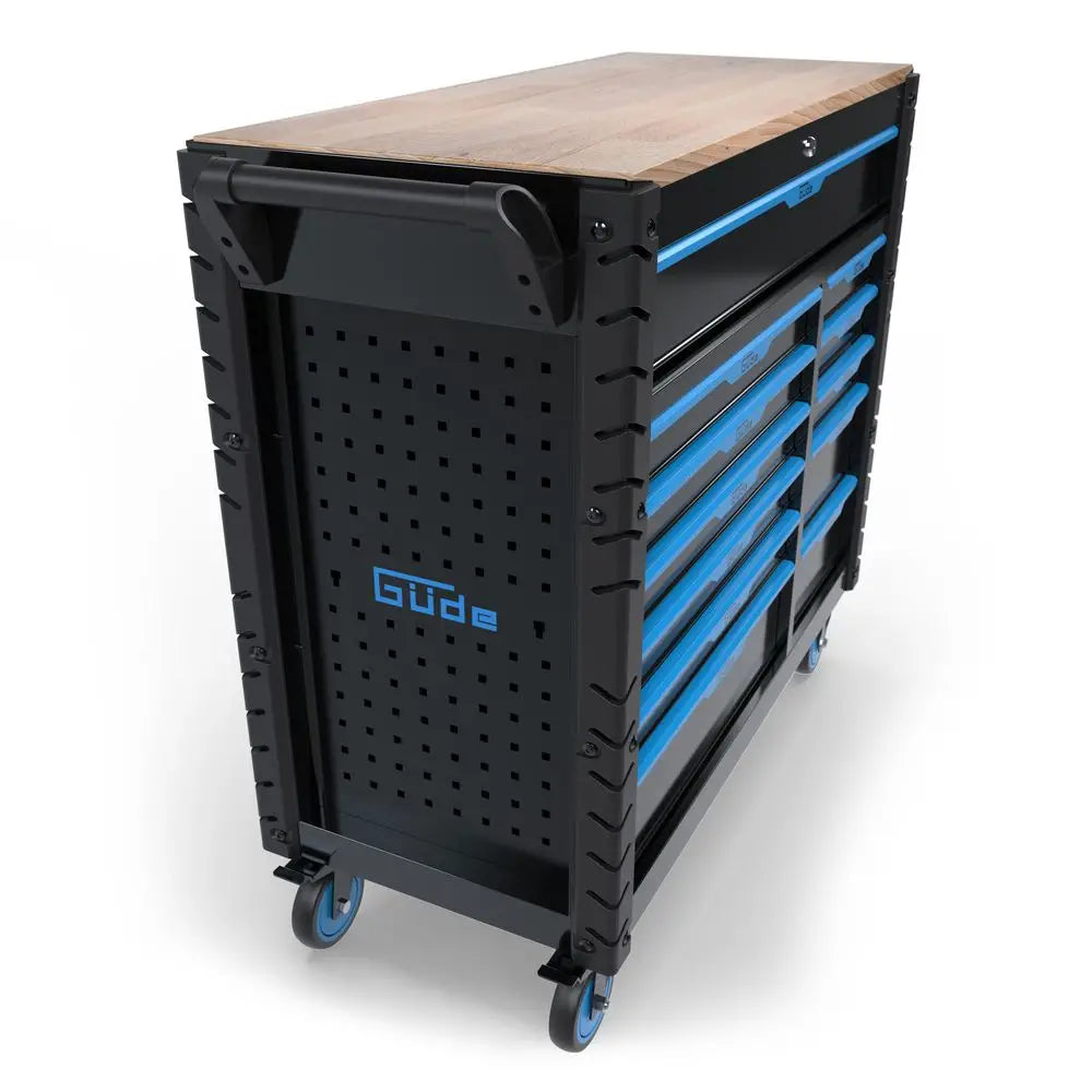 Carrello portautensili con banco Güde GW 12S ā 12 cassetti 400Kg
