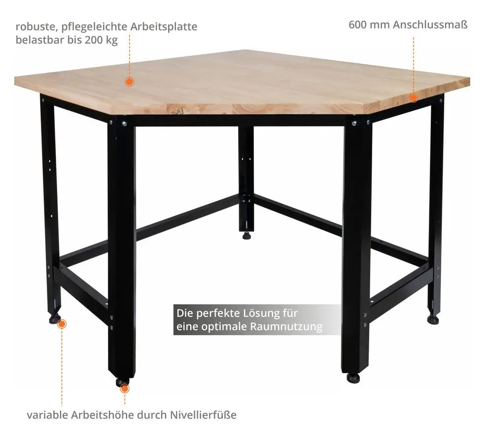 Modulo angolare banco da lavoro Güde GW 600E Eco Line