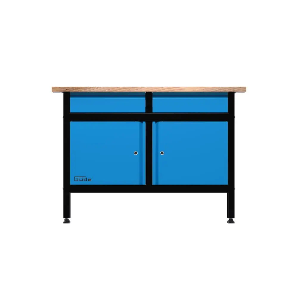 Banco da lavoro Guede GW 2/2 ā 300 kg con cassetti e ante