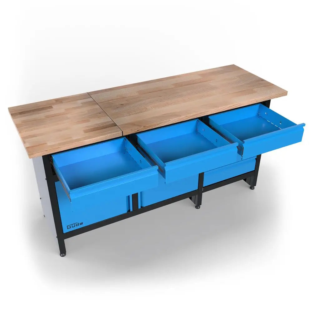 Banco da lavoro Guede GW 6/2 XL ā 300 kg con 6 cassetti e 2 ante