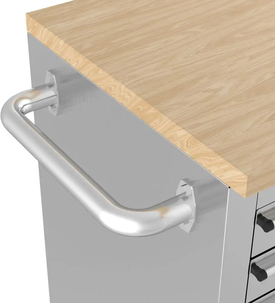 Carrello portautensili con banco GW 5 INOX ā Acciaio inox su ruote