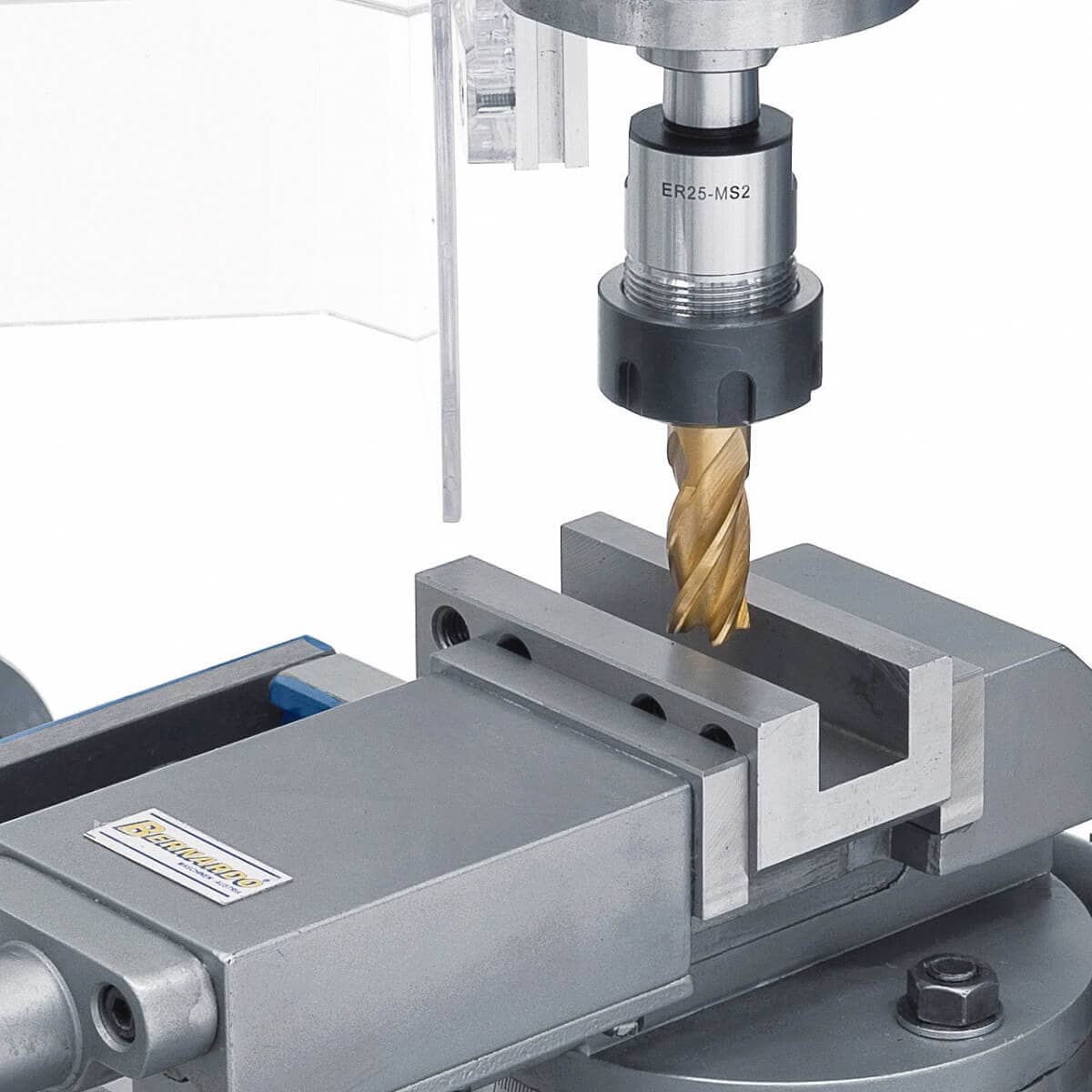 Set mandrino porta pinze fresa ER 25, CM 2, 3 - 16 mm, 8-pezzi