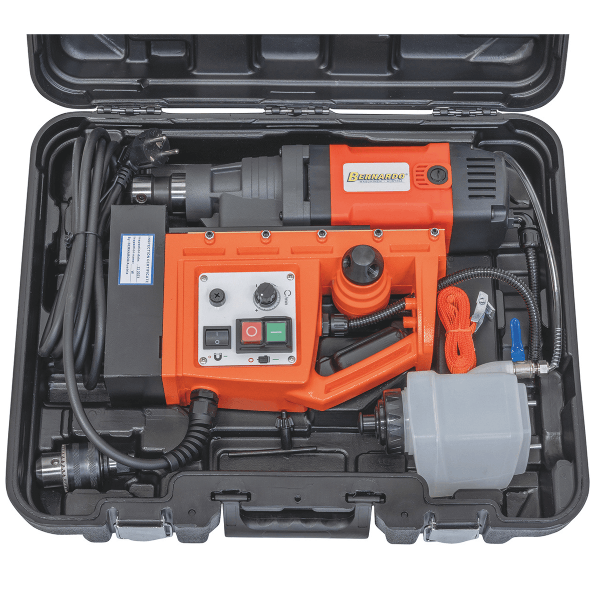 Bernardo MD 5050 VD magnetni vrtalnik – Ø 50 mm × 50 mm, spremenljiva hitrost (Variable Drive), motor 1700 W, teža 11,2 kg