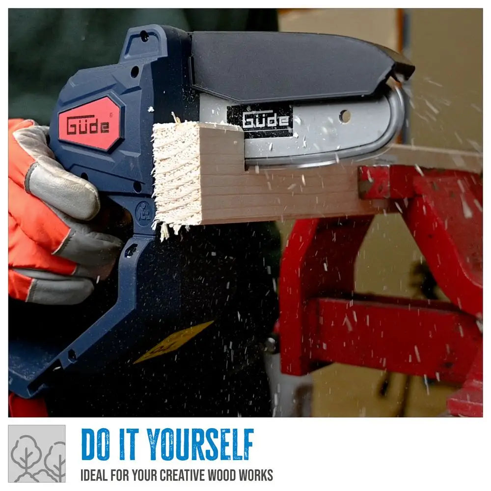 Mini motosega Güde MK 18-201-05 ā Compatta con batteria 2 Ah