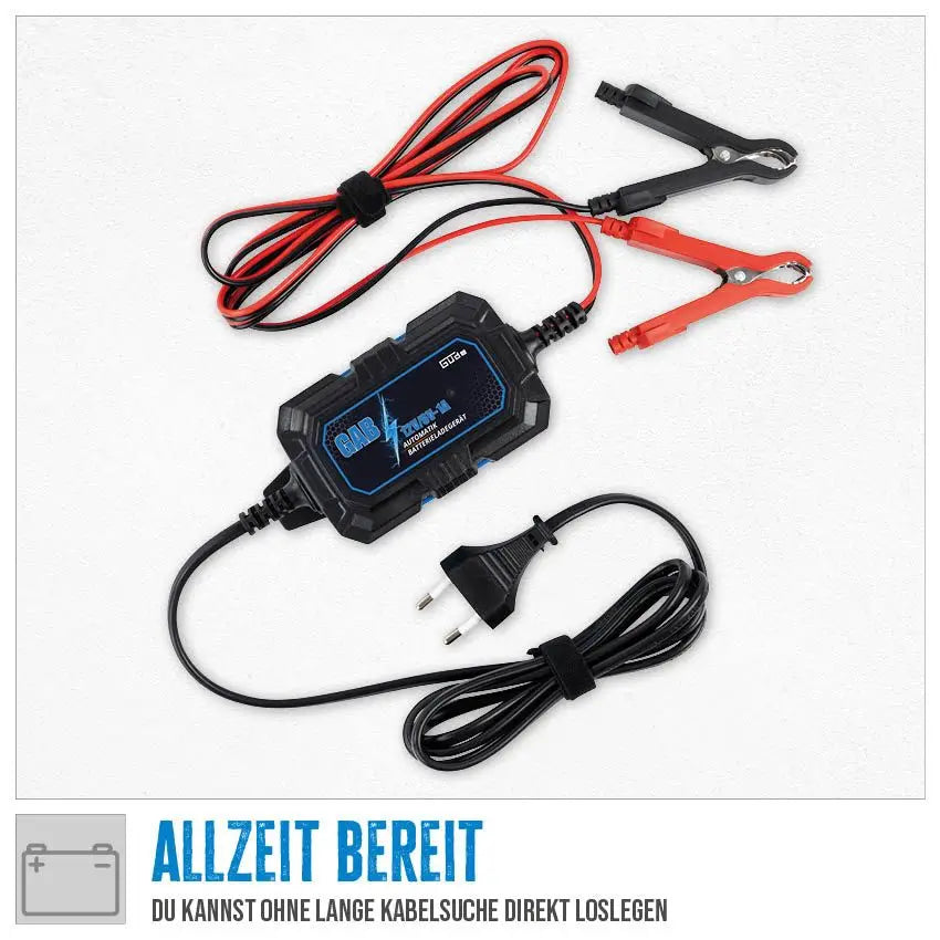 Avtomatski polnilnik akumulatorjev Güde GAB 12V/6V-1A