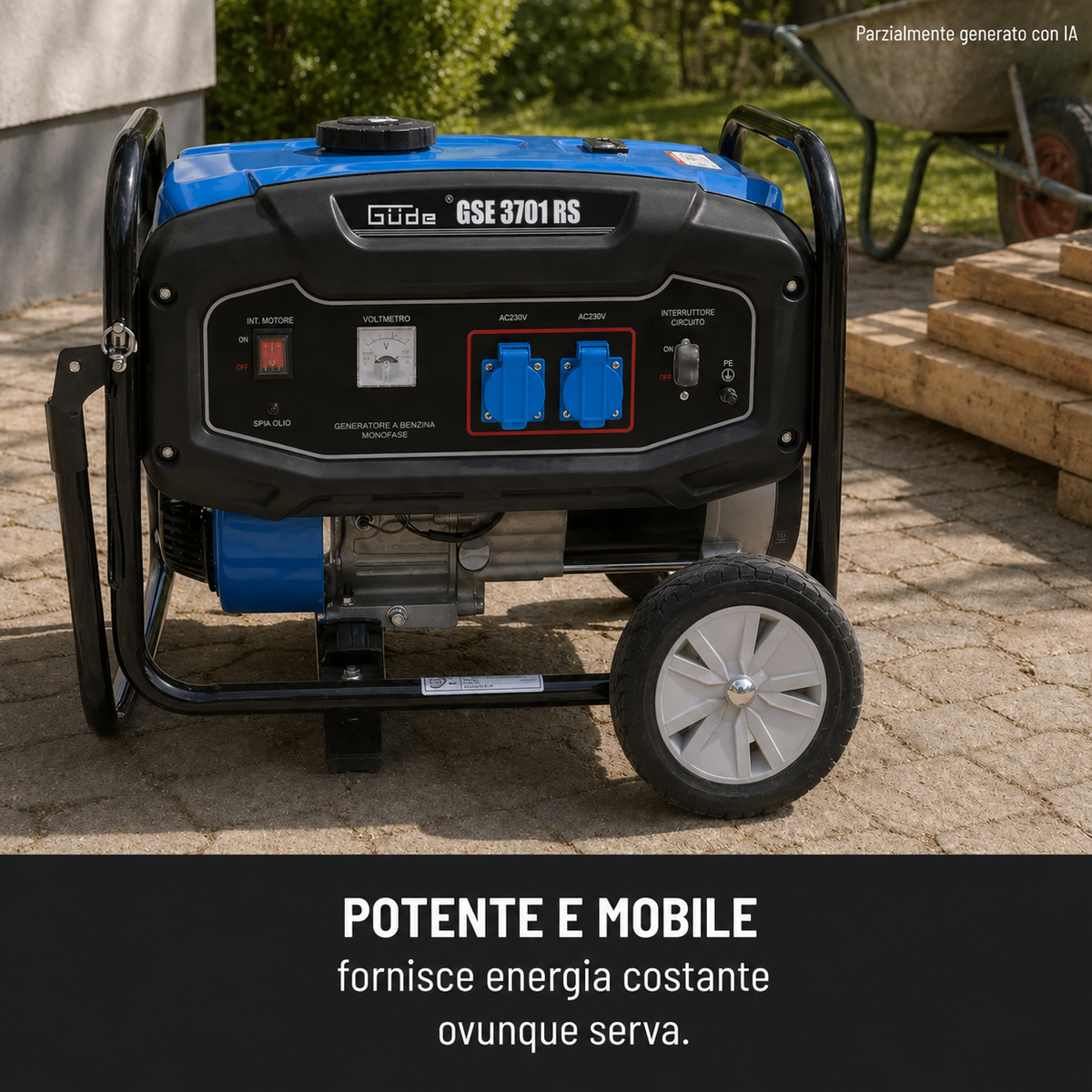 Bencinski agregat Güde GSE 3701 RS