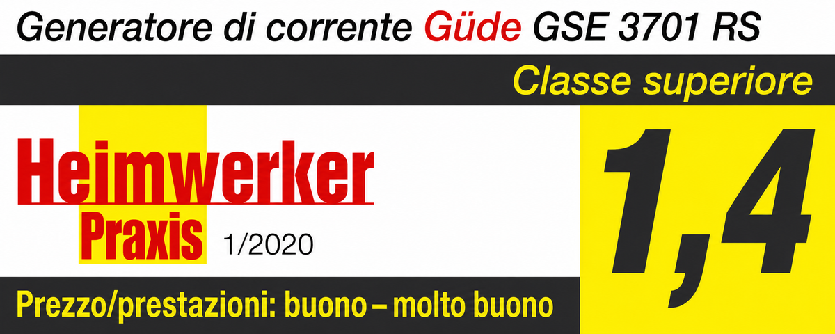 Bencinski agregat Güde GSE 3701 RS