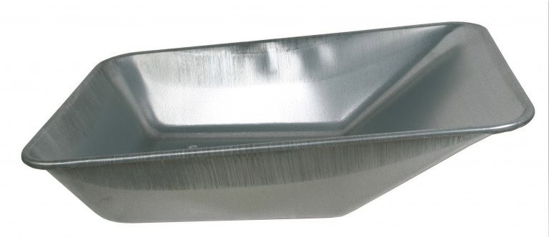 Contenitore zincato con un peso di 140 libbre