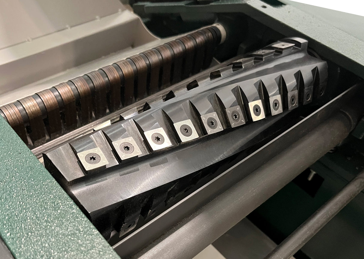 Record Power PT107 Pialla a filo e spessore con albero spirale ā 265 mm