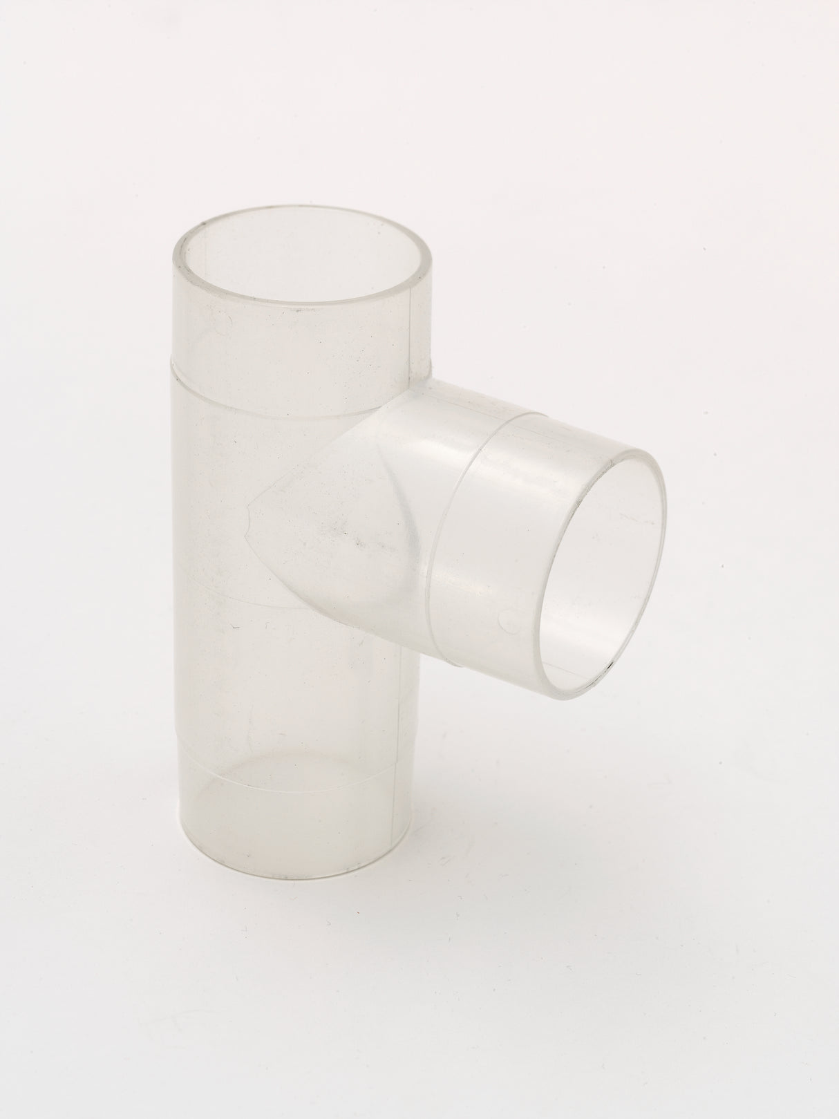 Raccordo a T trasparente Record Power CVA250-50-105 per sistemi di aspirazione da 2,5ā³, ideale per diramare o unire il flusso e monitorare il passaggio delle polveri.