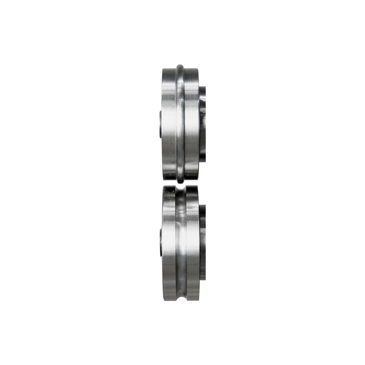 Rulli speciali Typ A1 con profilo da 1/4" installati su MSM 300 C per realizzare cordonature precise su lamiera.