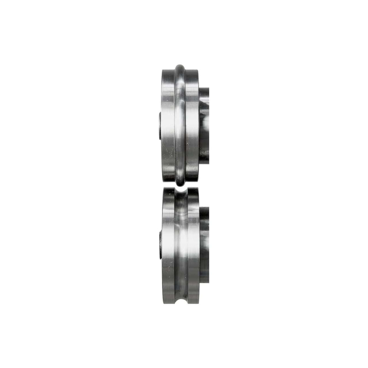 Rulli speciali Typ A2 con profilo da 5/16" installati su MSM 300 C per realizzare cordonature precise su lamiera.
