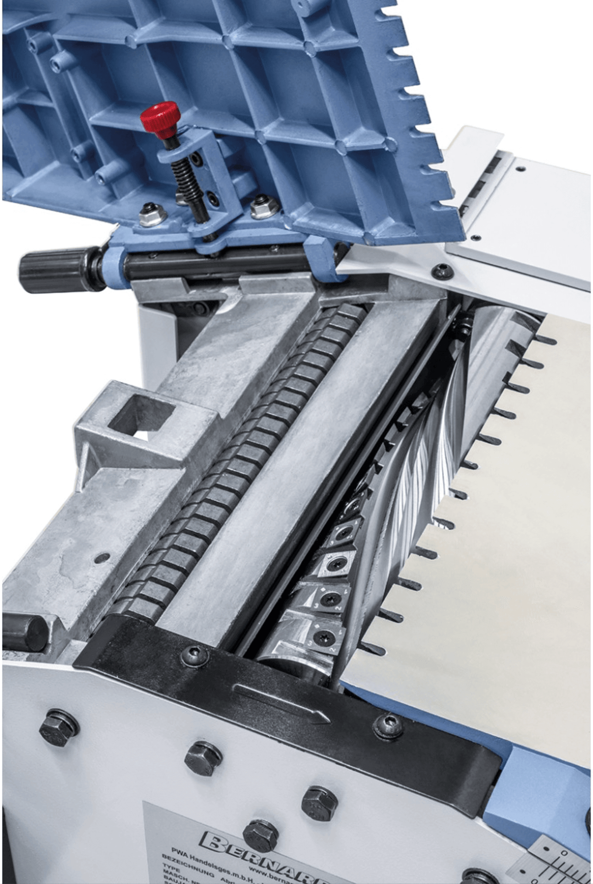 Bernardo PT 260 S ā Pialla filo e spessore 260 mm con albero elicoidale