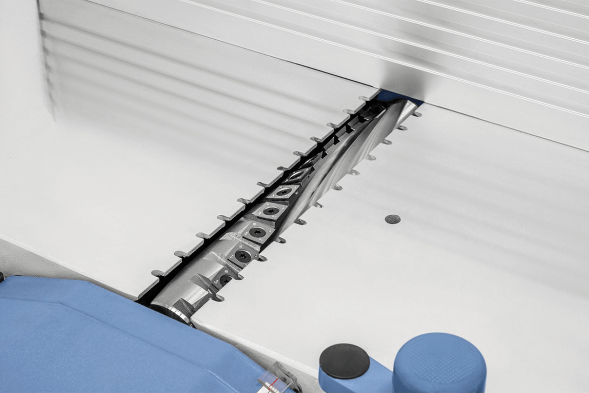 Pialla a filo e spessore Bernardo PT 250 S ā 230V con albero a spirale