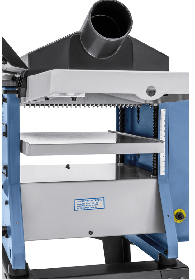 Pialla a filo e spessore Bernardo PT 250 S ā 230V con albero a spirale