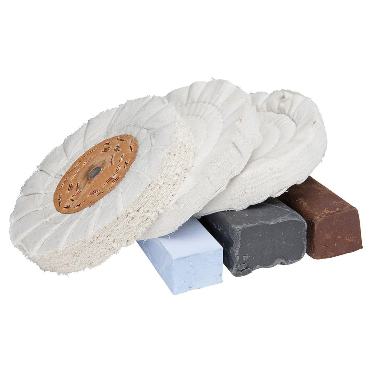 Set lucidatura per alluminio 200 x 20 x 16 mm, 6 pezzi. 05-2000