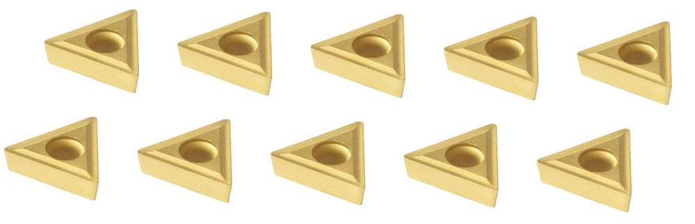 kit Placchette amovibili HM (10 pezzi) per Utensile da tornio 10 / 12 / 16 mm