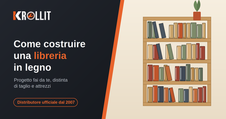 Come costruire una libreria in legno fai da te: progetto, distinta di taglio e montaggio