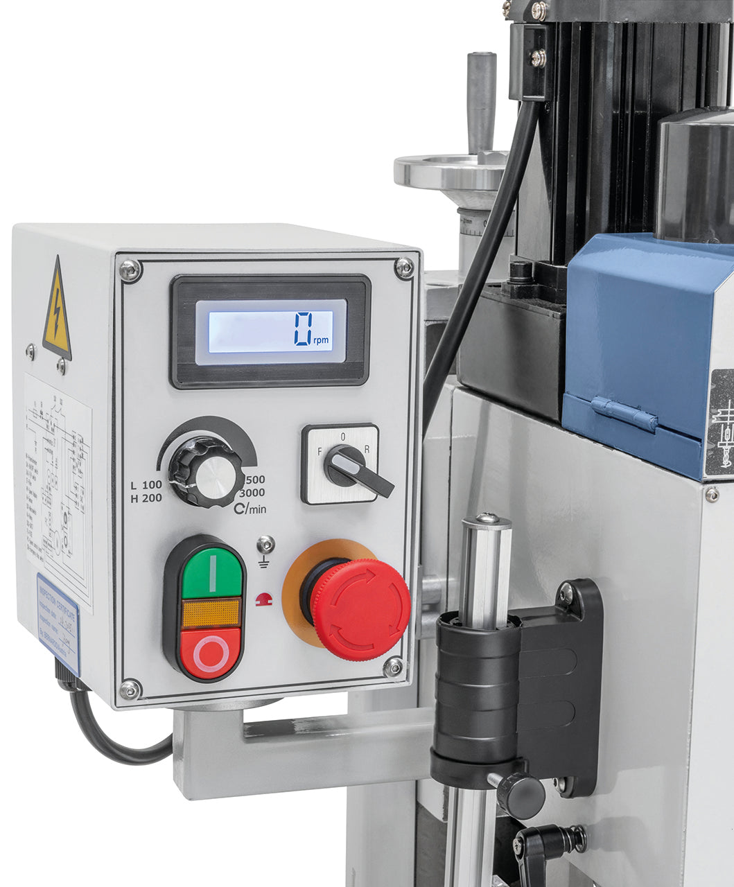 Trapano fresatrice Bernardo BF 18 BDC con DRO 3 assi DT 40 – 230V