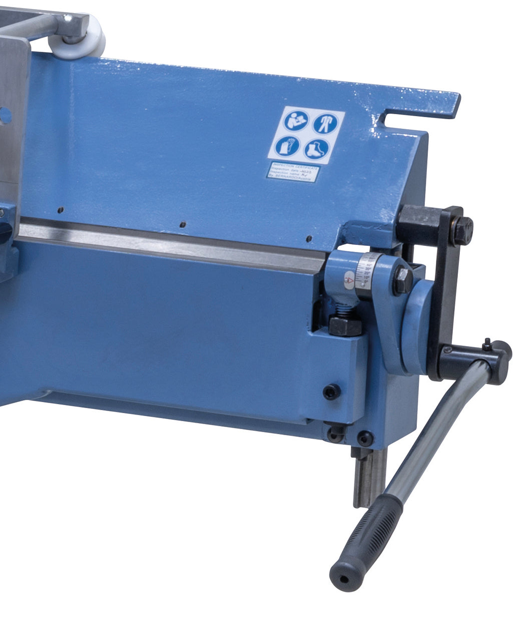 Bernardo BB 2540 RS – Piegatrice manuale 2540 mm con cesoia