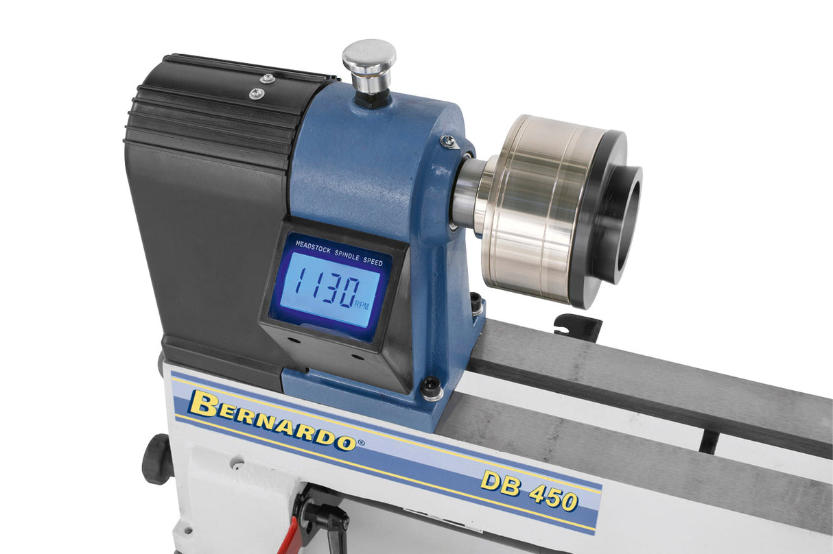 Stružnica za les Bernardo DB 450 230 V + samocentrirajoča vpenjalna glava M33