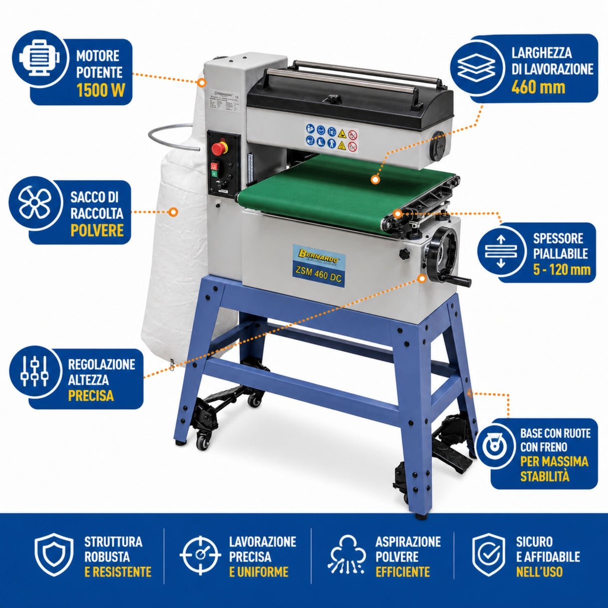 Bernardo ZSM 460 enosmerni kalibrator