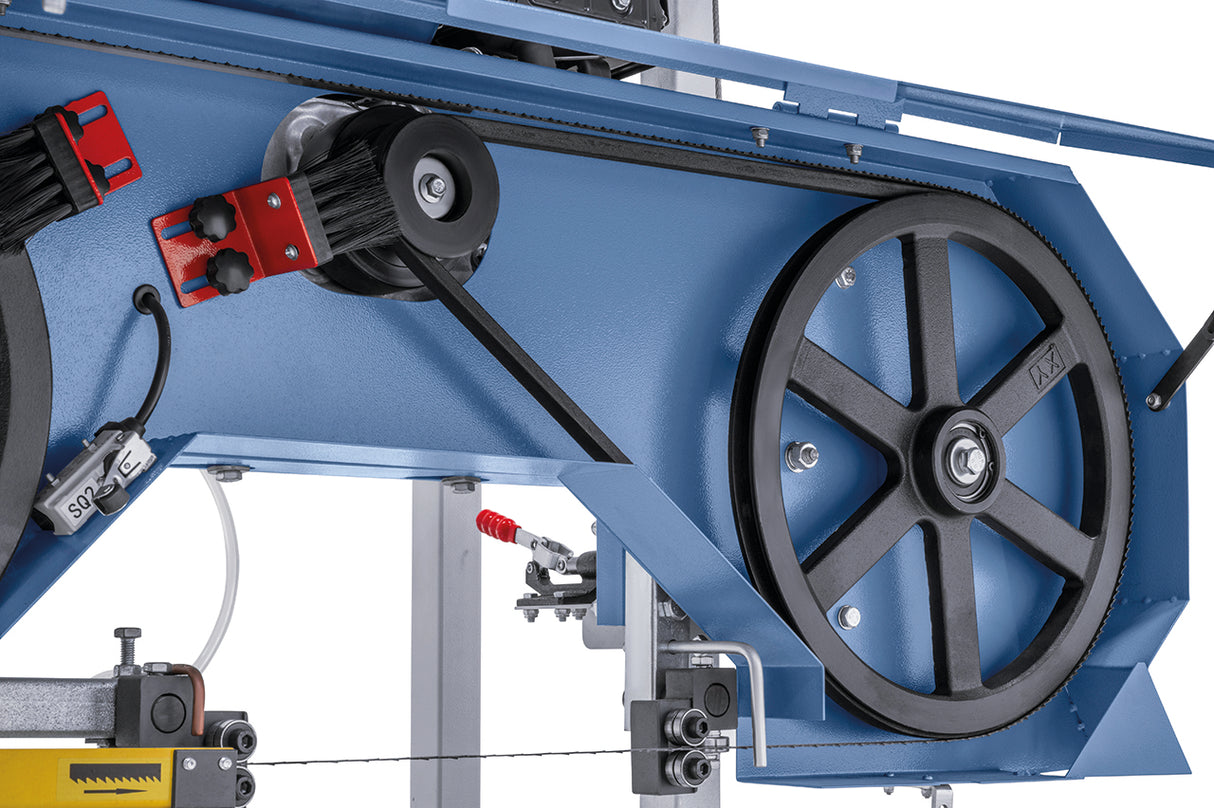 Sega a nastro per tronchi Bernardo BBS 400 B – Motore a benzina 7 HP