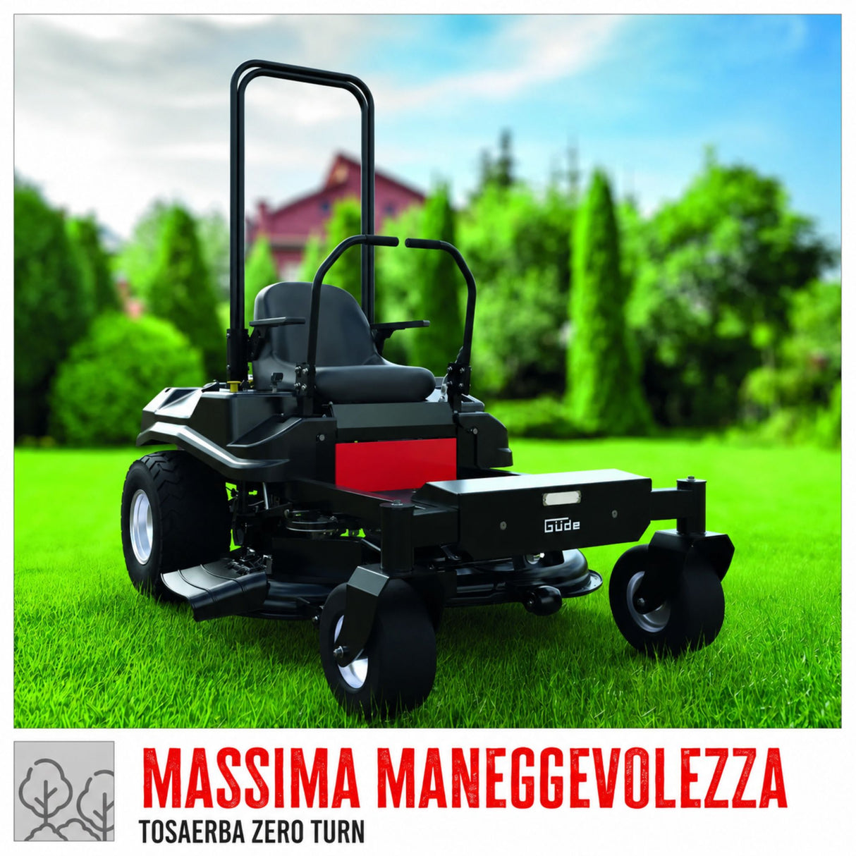 Sedežna kosilnica Güde GZT 1070