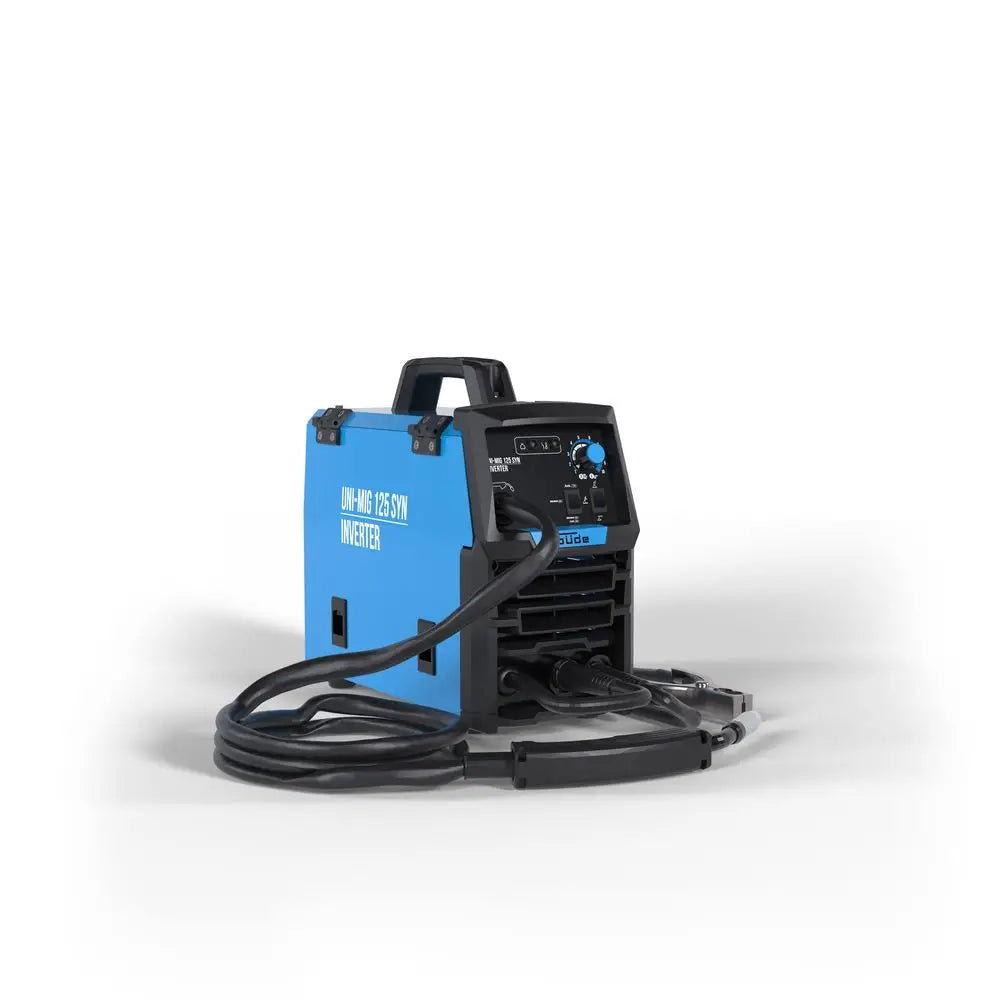 Saldatrice multiprocesso Güde Uni-Mig 125 SYN – inverter monofase 230V, MIG/MAG, MMA, filo animato e TIG
