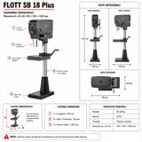 Inverterska vrtalna stiskalnica Flott SB 18 Plus 30-3000 vrt./min