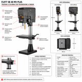 Stolpni vrtalnik Flott SB 40 MV Plus