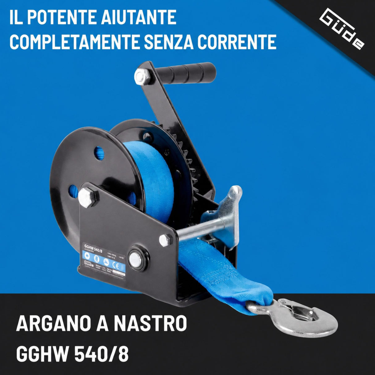 Vitlo s trakom Güde GGHW 540/8