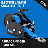 Tračno vitlo Güde GGHW 900/8