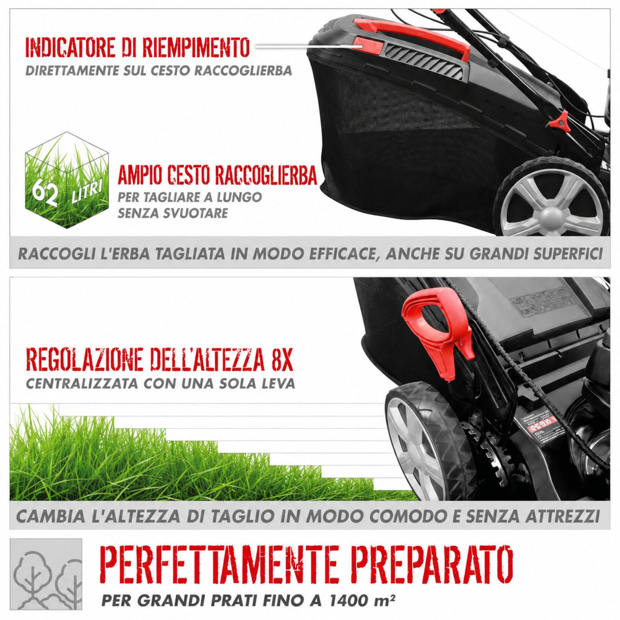 Kosilnica Güde ECO WHEELER 464.4 R Li ES