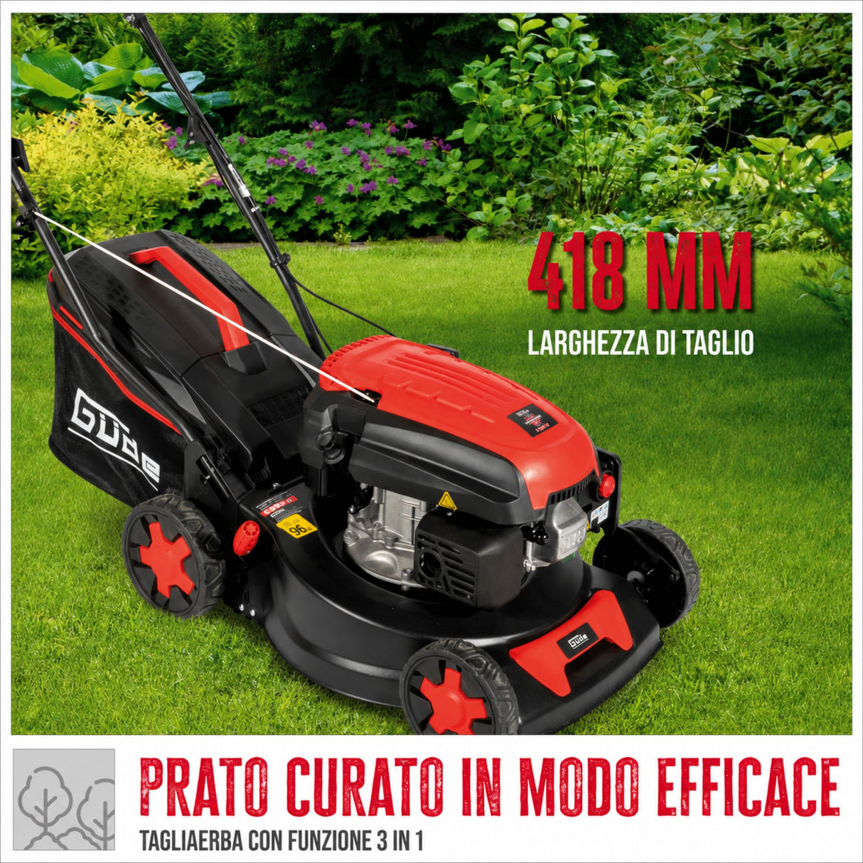 Potisna kosilnica Güde ECO WHEELER 413.3 R