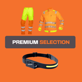 Kit Sicurezza ARDON alta visibilità con lampada frontale LED