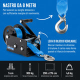 Tračno vitlo Güde GGHW 900/8