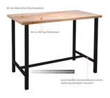 Banco da lavoro Guede P 1200 S Black Line professionale